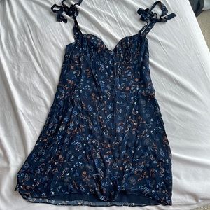 Paisley/floral print mini